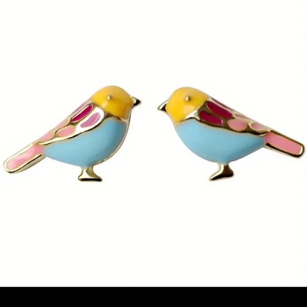 3/$25-Adorable bird earings 🐦 ❤️